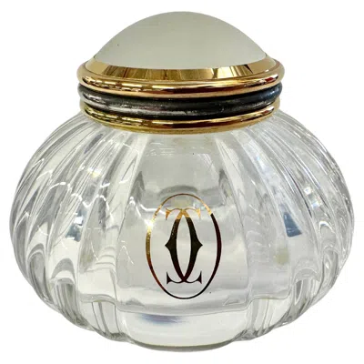 Pre-owned Cartier Pasha Inkwell In Gray