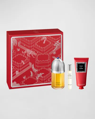 Cartier Pasha Parfum And Lotion Set In White