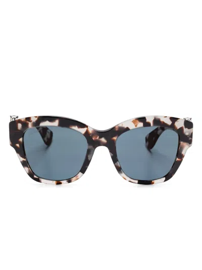 Cartier Phantère Sunglasses In 褐色