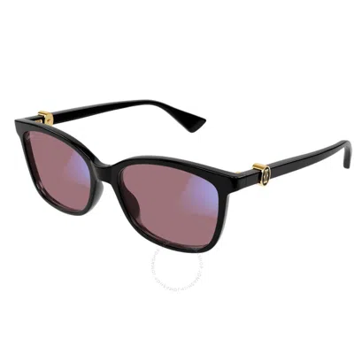 Cartier Photochromatic Cat Eye Ladies Sunglasses Ct0493s 001 55