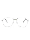 Cartier Pilot-frame Glasses In Black
