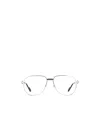 Cartier Silver-silver-transparent Metal Glasses In White