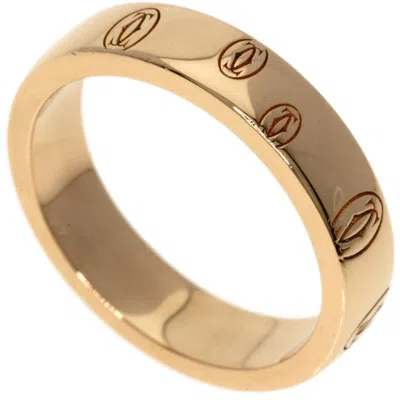 Pre-owned Cartier Pink Gold Pink Gold (18k) Band Ring ()