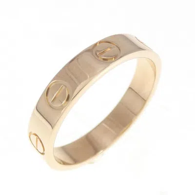 Pre-owned Cartier Pink Gold Pink Gold (18k) Band Ring ()