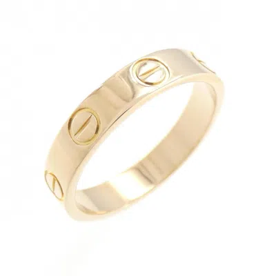 Pre-owned Cartier Pink Gold Pink Gold (18k) Band Ring ()