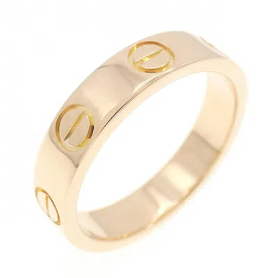 Pre-owned Cartier Pink Gold Pink Gold (18k) Band Ring ()