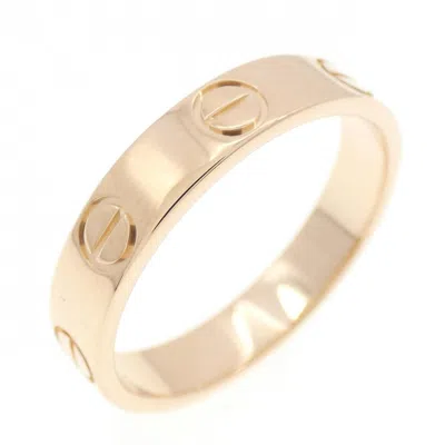 Pre-owned Cartier Pink Gold Pink Gold (18k) Band Ring ()