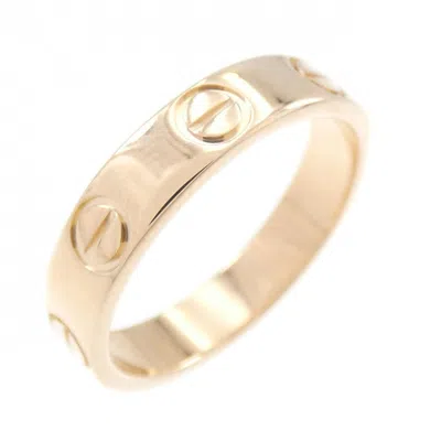 Pre-owned Cartier Pink Gold Pink Gold (18k) Band Ring ()