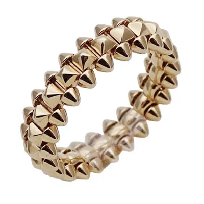 Pre-owned Cartier Pink Gold Pink Gold (18k) Band Ring ()