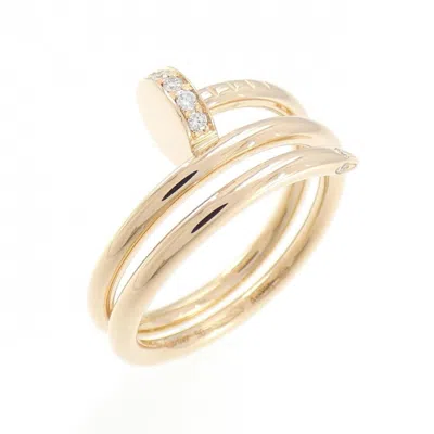 Pre-owned Cartier Pink Gold Pink Gold (18k) Band Ring ()