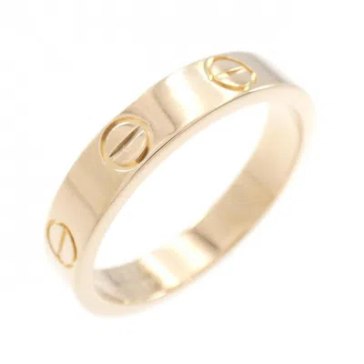 Pre-owned Cartier Pink Gold Pink Gold (18k) Band Ring ()