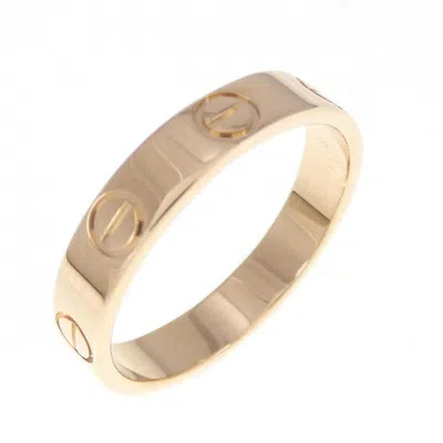Pre-owned Cartier Pink Gold Pink Gold (18k) Band Ring ()