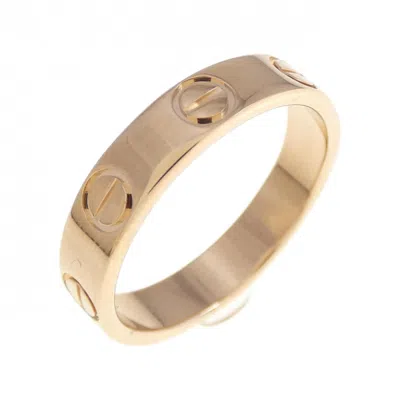 Pre-owned Cartier Pink Gold Pink Gold (18k) Band Ring ()