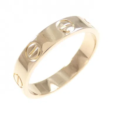 Pre-owned Cartier Pink Gold Pink Gold (18k) Band Ring ()
