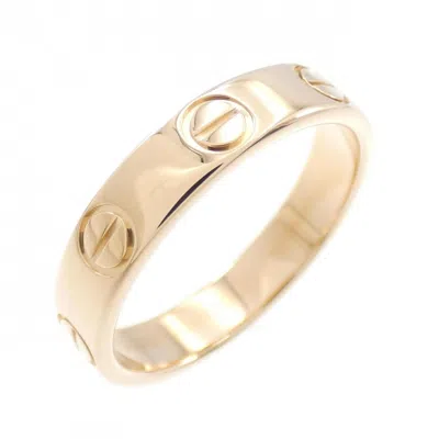 Pre-owned Cartier Pink Gold Pink Gold (18k) Band Ring ()