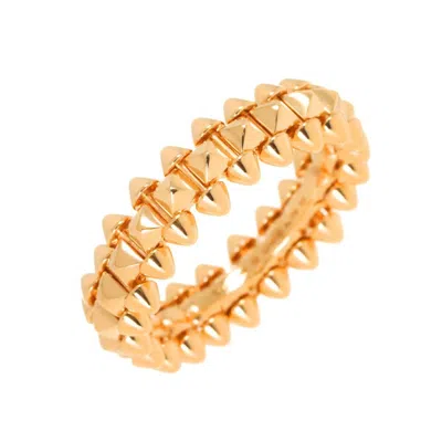 Pre-owned Cartier Pink Gold Pink Gold (18k) Band Ring ()