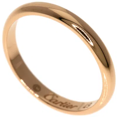 Pre-owned Cartier Pink Gold Pink Gold (18k) Band Ring ()