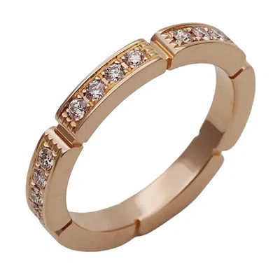 Pre-owned Cartier Pink Gold Pink Gold (18k) Band Ring ()