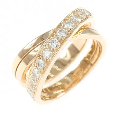 Pre-owned Cartier Pink Gold Pink Gold (18k) Band Ring ()