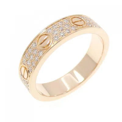 Pre-owned Cartier Pink Gold Pink Gold (18k) Band Ring ()