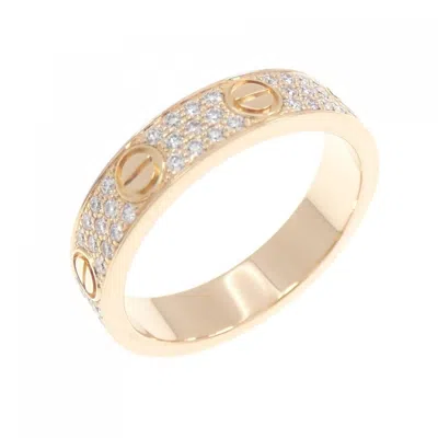 Pre-owned Cartier Pink Gold Pink Gold (18k) Band Ring ()