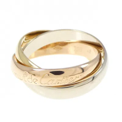 Pre-owned Cartier Pink Gold White Gold Yellow Gold Pink Gold (18k) White Gold (18k) Yellow Gold (18k) Band Rin