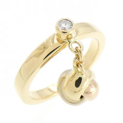 Pre-owned Cartier Pink Gold White Gold Yellow Gold Pink Gold (18k) White Gold (18k) Yellow Gold (18k) Band Rin In Multi