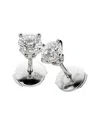 Cartier Platinum 1.08 Ct. Tw. Diamond Studs (authentic )