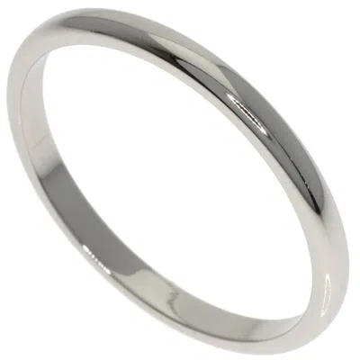 Pre-owned Cartier Platinum 950 Band Ring ()