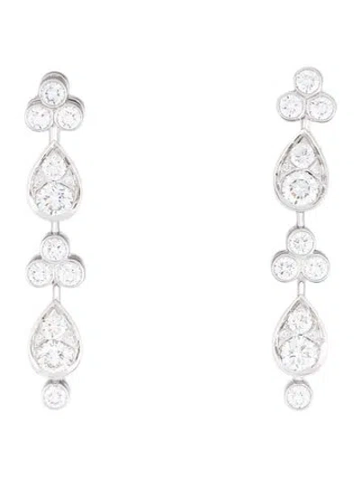 Pre-owned Cartier Pluie De  Earrings In Multi