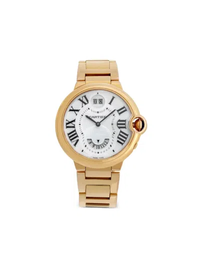 Pre-owned Cartier  Ballon Bleu 38mm In Silver