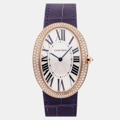 Pre-owned Cartier Baignoire Men's Watch 32 Mm