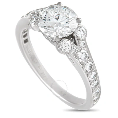 Cartier Ballerine Platinum 1.04 Ct Diamond Engagement Ring In Multi-color