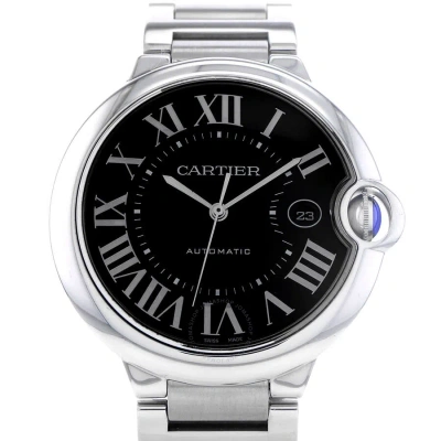 Cartier Ballon Bleu 42 Automatic Black Dial Men's Watch W6920042