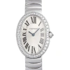 CARTIER PRE-OWNED CARTIER CARTIER BAIGNOIRE SILVERED WITH A SUN-LIKE FINISH DIAL LADIES WATCH WB520006