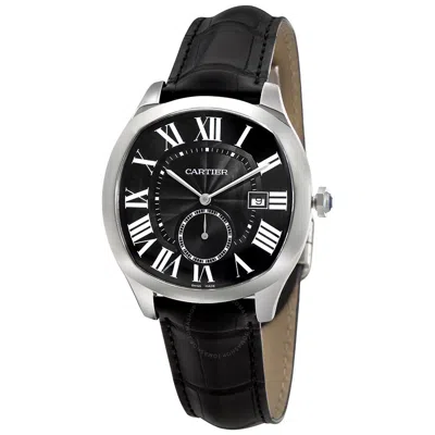 Cartier Drive De  Automatic Grey Dial Men's Watch Wsnm0009 In Black / Grey