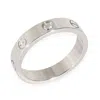 CARTIER PRE-OWNED CARTIER LOVE BAND IN 18K WHITE GOLD 0.02 CTW
