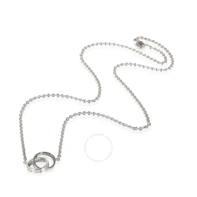 Cartier Love Fashion Necklace In 18k White Gold In Metallic