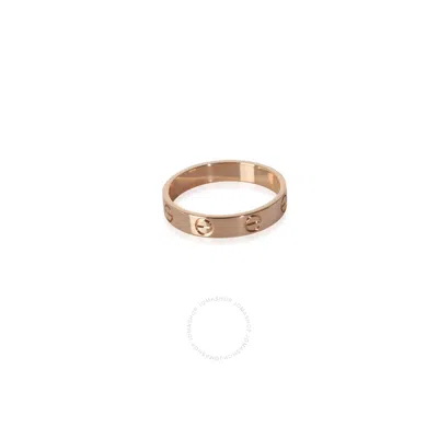 Cartier Love Fashion Ring In 18k Rose Gold In Rose Gold-tone