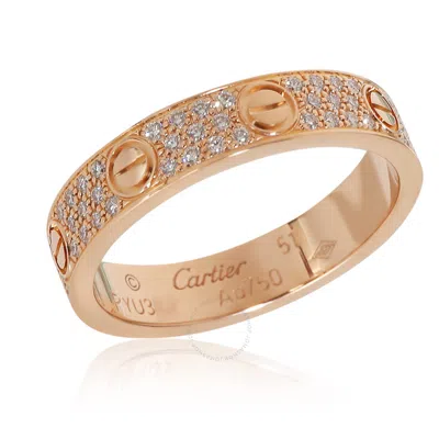 Cartier Love Wedding Band In Pink/rose Gold Tone/gold Tone