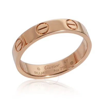 Cartier Love Wedding Band (rose Gold) In Pink/rose Gold Tone/gold Tone