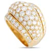 CARTIER PRE-OWNED CARTIER NIGERIA 18K YELLOW GOLD 5.0CT DIAMOND BOMB XE9  RING