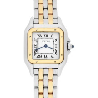 Cartier Panthre Quartz Silver Dial Ladies Watch W25029b6 In Neutral