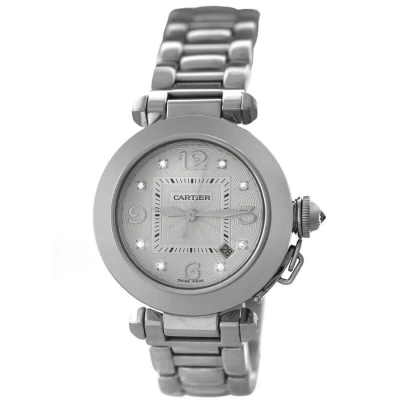 Cartier Pasha 2528 Automatic Silver Dial Ladies Watch 2528 In Neutral