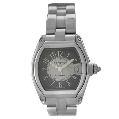 Cartier Roadster Automatic Grey Dial Men's Watch 2510 In Metallic