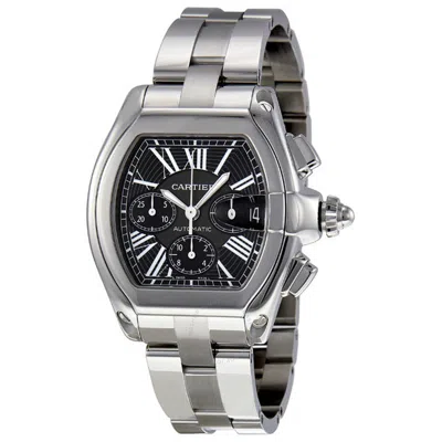Cartier Roadster Chronograph Automatic Black Dial Men's Watch W62020x6 In Metallic