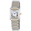 CARTIER PRE-OWNED CARTIER TANK FRANCAISE PINK MOTHEROF PEARL DIAL LADIES WATCH W51027Q4