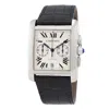 CARTIER PRE-OWNED CARTIER TANK MC CHRONOGRAPH AUTOMATIC SILVER DIAL MEN'S WATCH W5330007