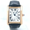 CARTIER PRE-OWNED CARTIER TANK SOLO AUTOMATIC WHITE DIAL MEN'S WATCH W5200026