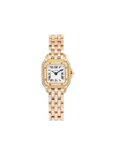 Pre-owned Cartier  Mini Panthère 20mm In Pink